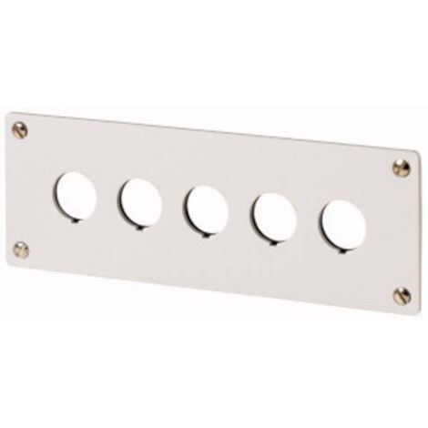 Eaton M22-E5 216546 Cadre de montage 5 emplacements (Ø x H) 22 mm x 72 mm gris 1 pc(s)