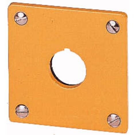 Eaton M22-EY1 216542 Cadre de montage 1 emplacement (Ø x H) 22 mm x 72 mm jaune 1 pc(s)