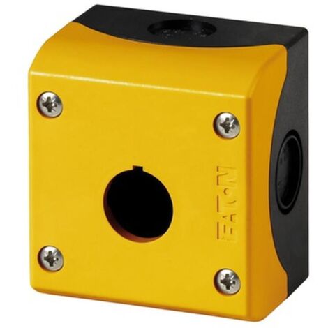 Eaton M22-IY1 216536 Aufbaugehäuse 1 Einbaustelle, für Bodenbefestigung (Ø x H) 22 mm x 80 mm Anthr