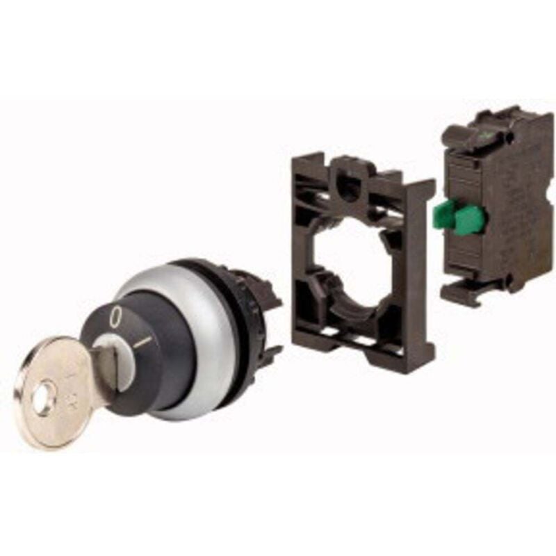 110917 M22-WRS-K10-BVP Commutateur à clé collerette plastique clé noir 1 pc(s) - Eaton
