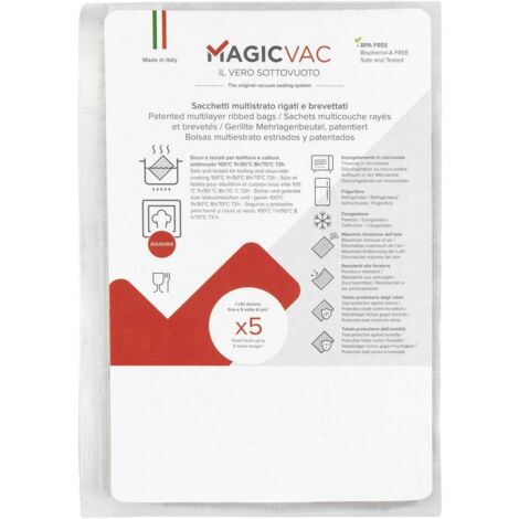 Eaton MagicVac 50 sacs transparents réutilisables