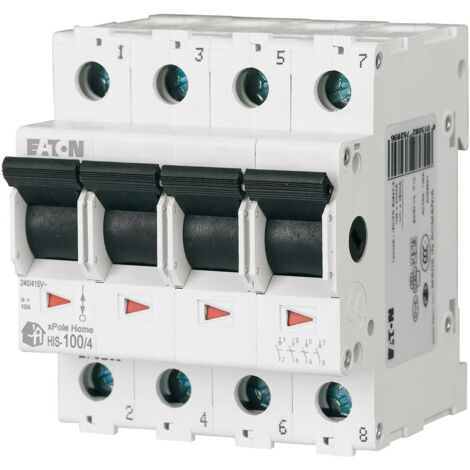 Eaton Modelo Desconectador 100A 4 polos 240V