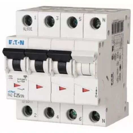 Eaton Modulaire Sicherungsautomat 32 A 3P + N Kompakt