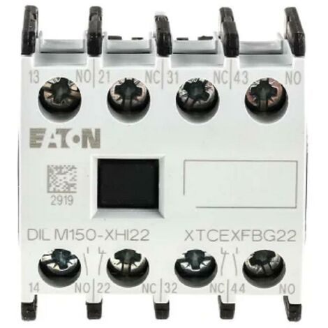 Eaton moeller dilm150-xhi22 contatti aus. 2na+2nc 40/65a 277950