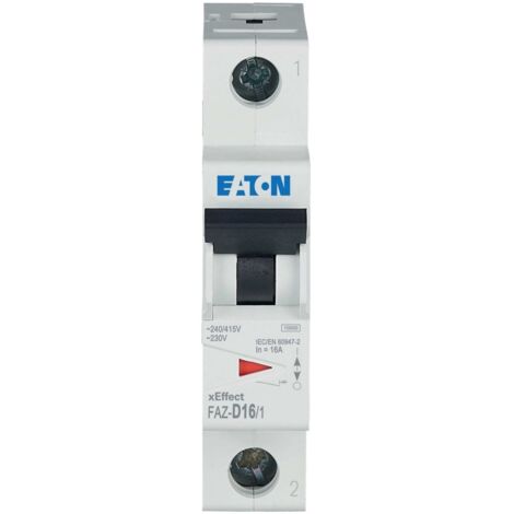 EATON (MOELLER) DISJONCTEUR FAZ-D16/1 278584