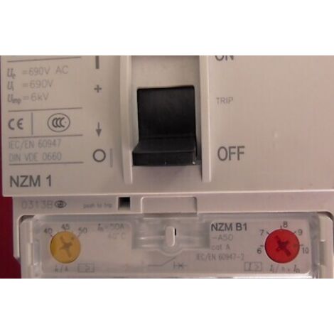Eaton Moeller NZM 1 40-50A 3P Disjoncteur ETN NZM1