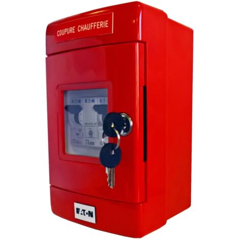 Eaton Nugelec NUG37002 Coffret équipé chaufferie mono IP55