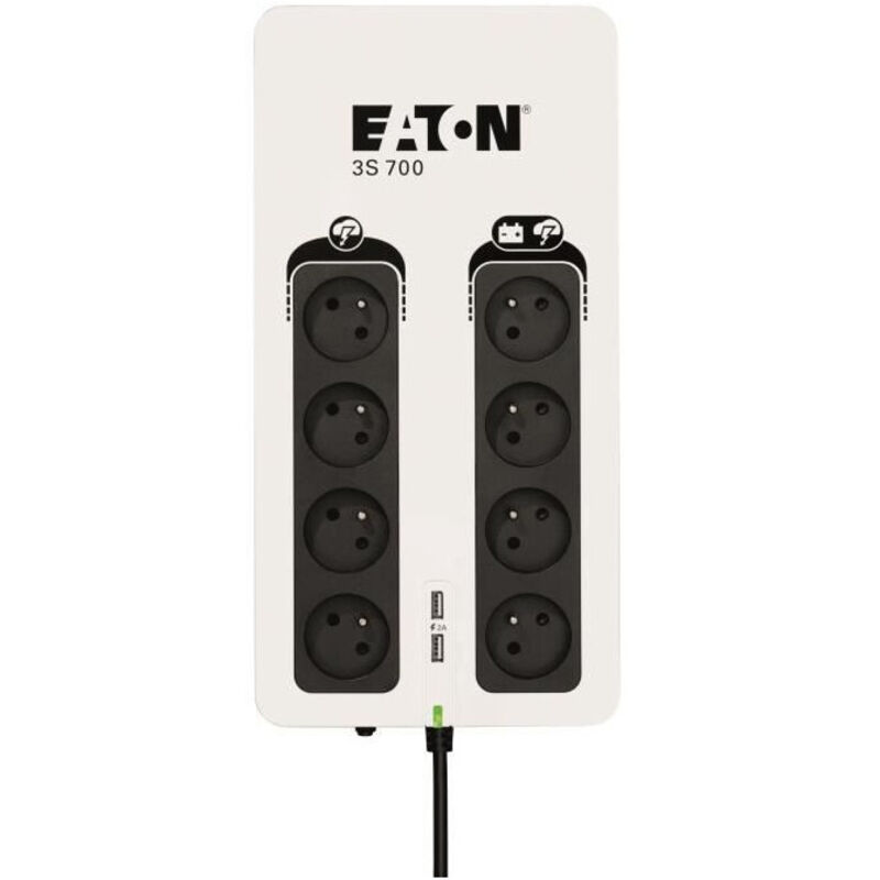 Eaton - 3S - Off-Line / 700VA / 8 x prise fr