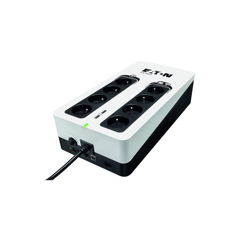 Eaton - Multiprise 3S 850 Noir et blanc