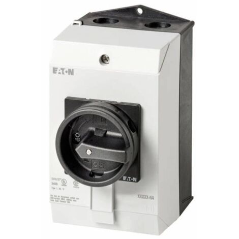 Eaton P1-25/I2/SVB-SW/HI11-NA Interruttore di manutenzione per il montaggio a terra, bloccabile 690 V Nero 1 pz.