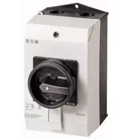 Eaton P1-25/I2/SVB-SW/HI11-NA Wartungsschalter für Bodenbefestigung, verriegelbar  690 V  Schwarz 1