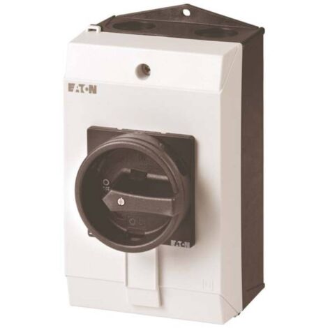 Eaton P1-25/I2/SVB-SW Interruttore a camme 25 A 690 V 1 x 90 ° Nero 1 pz.