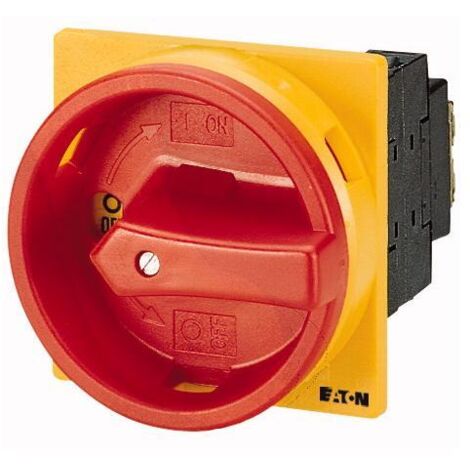 Eaton P1-32/EA/SVB/N/HI11 interruttore elettrico Toggle switch 4P Nero, Rosso, Giallo