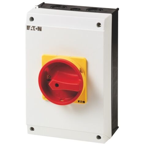 Eaton P3-63/I4/SVB Commutateur à cames 63 A 690 V 1 x 90 ° jaune, rouge 1 pc(s) D75958