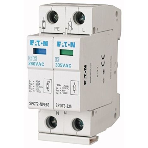 Eaton Parafoudre complet montage rail DIN 2,5 kA 335 V