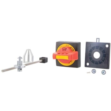 Eaton PKZ0-XRH 106133 Türkupplungsgriff absperrbar (L x B x H) 64 x 64 x 54 mm Rot, Gelb 1 St.