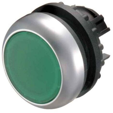 EATON Pulsante luminoso verde, anello frontale Titan, 216948