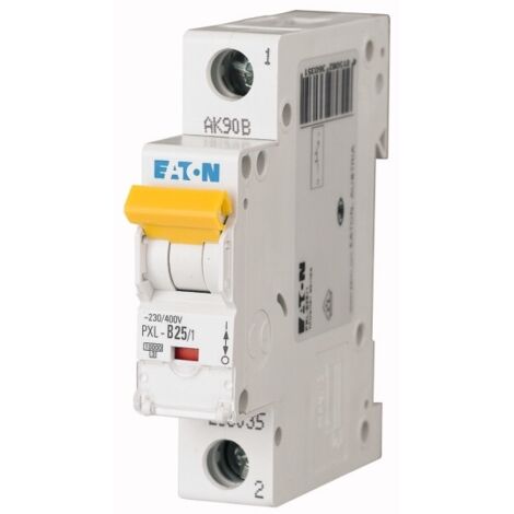 Eaton PXL-C25/1 Interruttore 25A Bianco Compatto