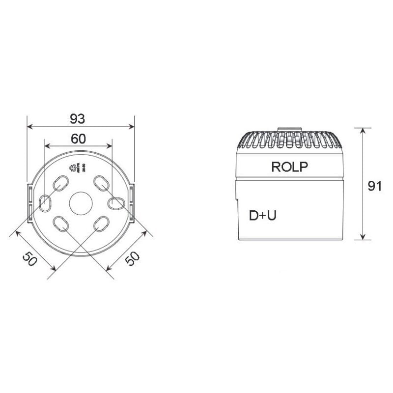 ROLP/C/B/T/L/Cls B/24+48V Fire alarm sound device - Eaton