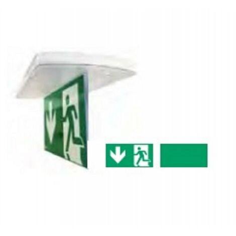 Eaton safelite diffusore bifacciale slim, 20m, basso-cieco per apparecchi safelite sl2ppd