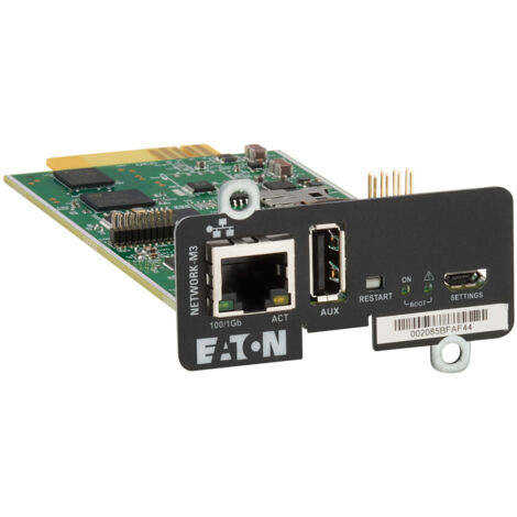 Eaton Scheda di Rete Gigabit NETWORK-M3 per UPS e PDU - Sicurezza e Prestazioni Elevate