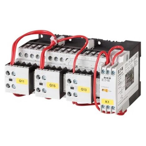 Eaton Stern-Dreieck-Schützkombination, 380 V 400 V: 5,5 kW, 230 V 50 Hz, 240 V 60 Hz, Wechselstrombetätigung,  278286