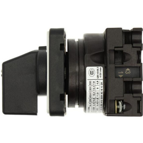 Eaton T0-1-8200/E Commutateur à cames 20 A 1 x 90 ° gris, noir 1 pc(s) D75644