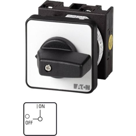 Eaton T0-1-8200/E Interruttore a camme 20 A 1 x 90 ° Grigio, Nero 1 pz.
