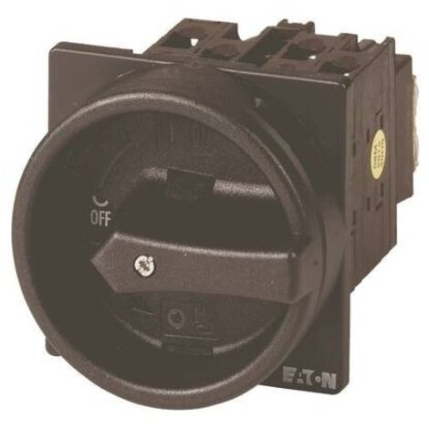 Eaton T0-2-1/EA/SVB-SW Interruttore a camme con la barra di chiusura 20 A 690 V 1 x 90 ° Nero 1 pz.