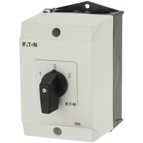 Eaton T3-3-8212/I2 interruttore elettrico Toggle switch 3P Nero, Bianco