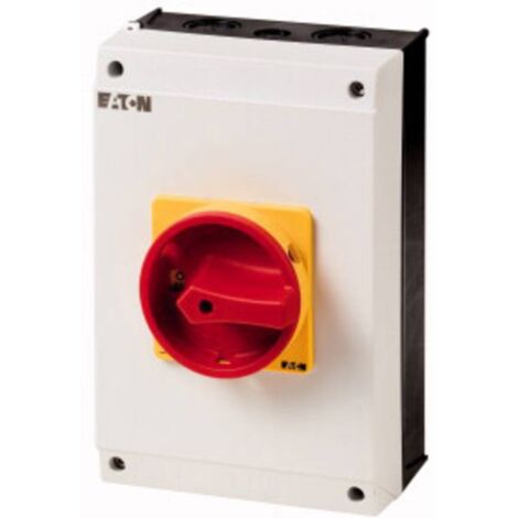 Eaton T5B-4-15682/I4/SVB Interruttore a camme 63 A 690 V 1 x 90 ° Giallo, Rosso 1 pz.
