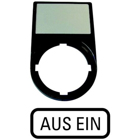 Eaton Tastenzusatzschildträger AUS EIN M22S-ST-D10