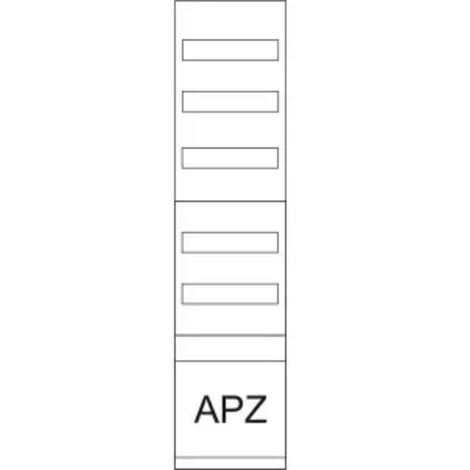 Eaton Verteilerfeld, 7-reihig, H=1050mm, inkl. abgeschottetem und plombierbarem Raum für APZ unten (300mm) 187908