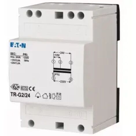 Eaton Y7-272484 Universal-Netztransformator 1 x 230 V 2 x 12 V, 24 V 1.9 W 2 A