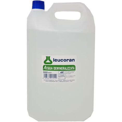 Eau déminéralisée 5 litres