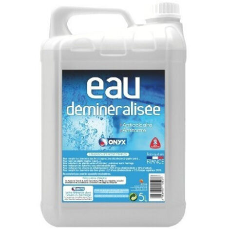 Eau déminéralisée  neutre bidon 5 litres - ONYX