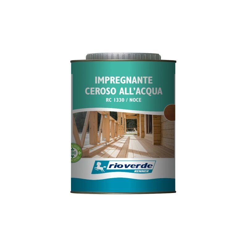Renner - Rioverde rc 1330 / cire d'impre'gnation a' base d'eau de noix 750 ml pour bois rendement 10 m2/l pour application au pinceau ou au pistolet