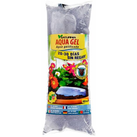 Eau Gélifiée Aqua Gel Pour L'Irrigation Des Plantes 20/30 Jours. 400 ml.