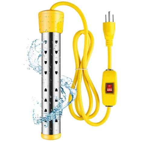 eau submersible jaune 1500 W pour piscine