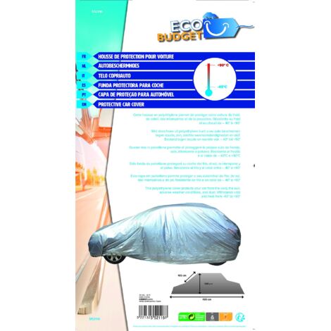 EB Housse Protection Voiture Plastique