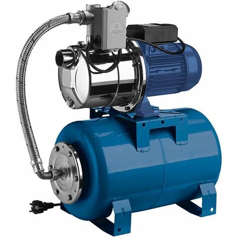 Wasserpumpe 130l/min 1,30kW 230V Druckkessel 80L Hauswasserwerk