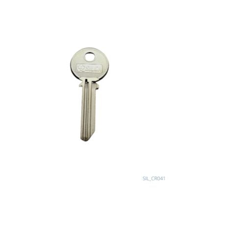 Ébauche de clé CRO plate - CRO41 10 - SILCA