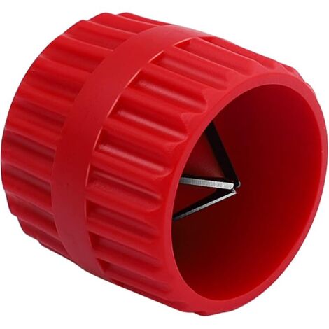 Ebavureur Cuivre, Her Kindness Ebavureur Multicouche Tonneau Universel avec Lames en Acier Trempé pour Tuyaux en Cuivre Aluminium Laiton PVC Xtérieur 5mm-38mm Interieur 3mm-38 mm