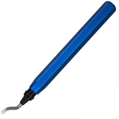 Ebavureur universel rapide avec lame fixe - Ebavureur Tube Lame Courte -  Stylo Monobloc