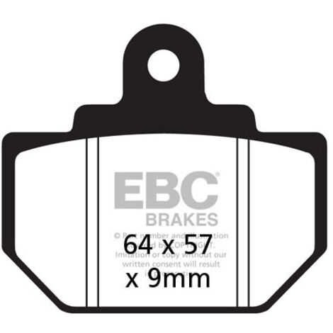 EBC FA111 Bremsbeläge (Satz für 1 Bremsscheibe)