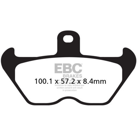 EBC FA407 Bremsbeläge (Satz für 1 Bremsscheibe)