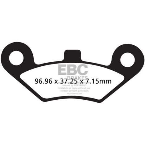 EBC FA453TT Bremsbeläge (Satz für 1 Bremsscheibe)