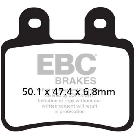 EBC SFA350 Roller-Bremsbeläge (Satz für 1 Bremsscheibe)