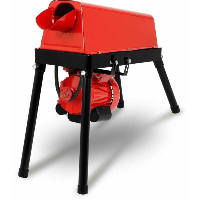 Eberth - plucheur de Maïs, Égrenoir à maïs Électrique 550 Watt, débit 180 kg/h, Égreneuse à maïs électrique, avec châssis, automatique, rapide, Outil
