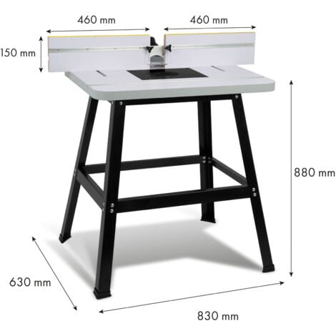 Table de fraisage pour MFT/3 Table multifonctions Bosch GKF 600 Défonceuse